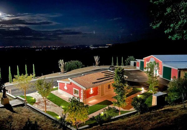 Tenuta planisium di notte